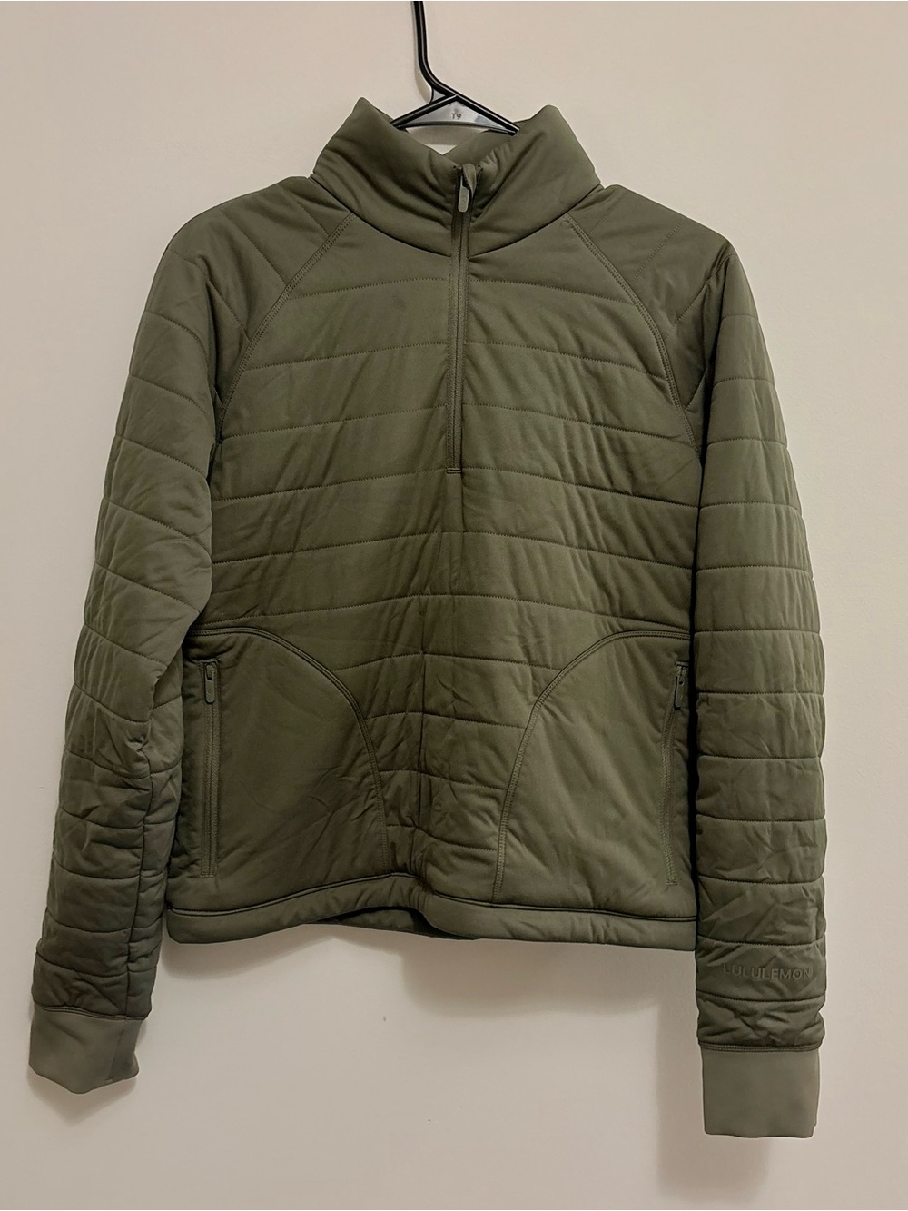 lululemon athletica Olive Quilted Puffer Jacket